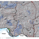 HuntData LLC Washington Hunting Unit(s) 530 Landownership Map digital map