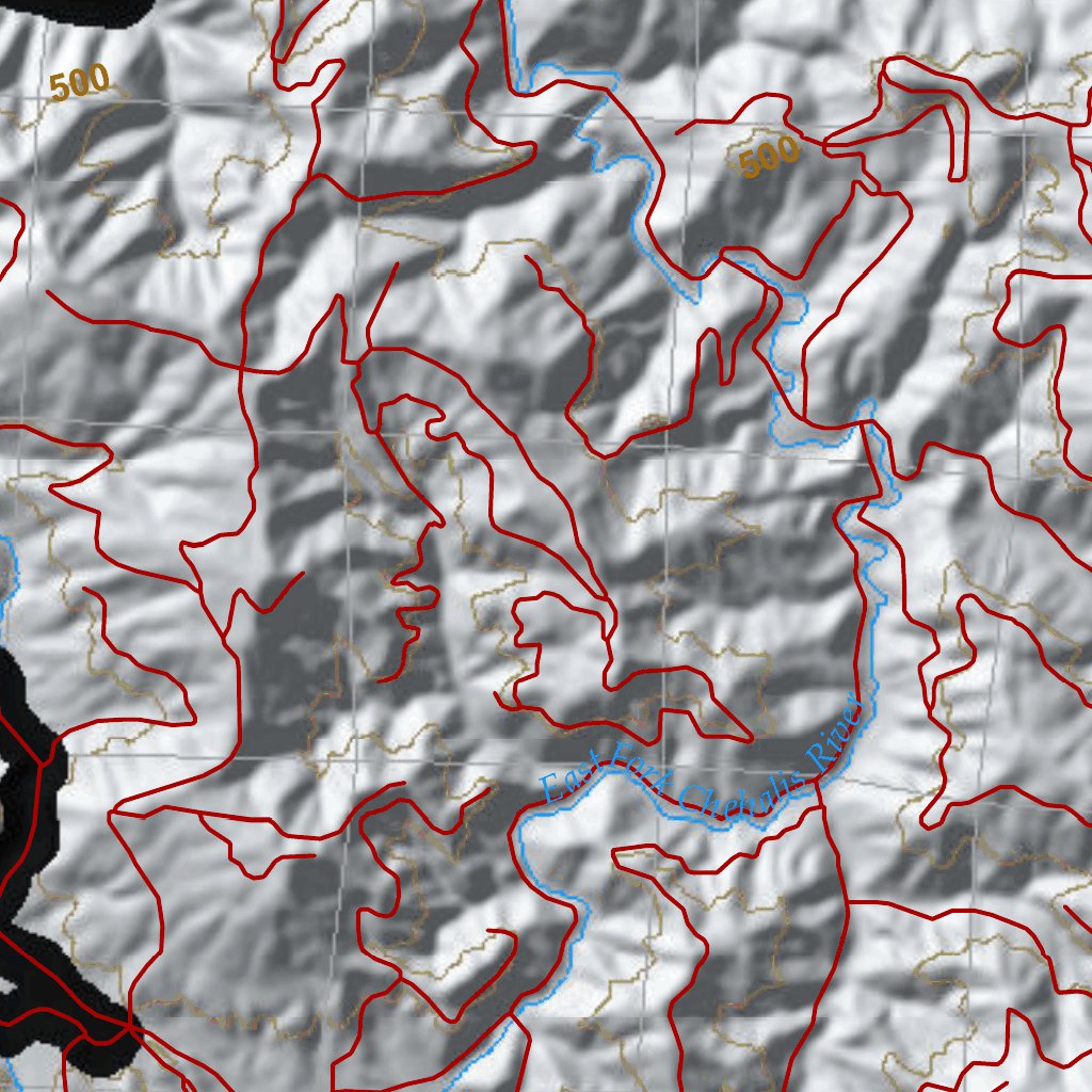 Washington Hunting Unit(s) 530 Landownership Map by HuntData LLC ...