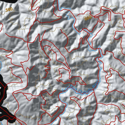 HuntData LLC Washington Hunting Unit(s) 530 Landownership Map digital map