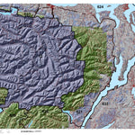 HuntData LLC Washington Hunting Unit(s) 621 Landownership Map digital map