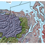 HuntData LLC Washington Hunting Unit(s) 624 Landownership Map digital map