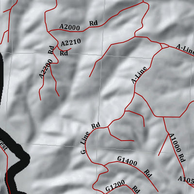 HuntData LLC Washington Hunting Unit(s) 651 Landownership Map digital map