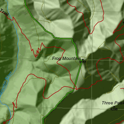 Washington Hunting Unit(s) 653 Landownership Map by HuntData LLC ...