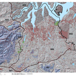 HuntData LLC Washington Hunting Unit(s) 666 Landownership Map digital map