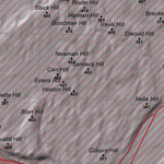 HuntData LLC Washington Hunting Unit(s) 666 Landownership Map digital map