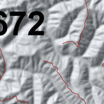 HuntData LLC Washington Hunting Unit(s) 672 Landownership Map digital map