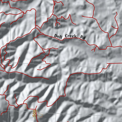 HuntData LLC Washington Hunting Unit(s) 684 Landownership Map digital map