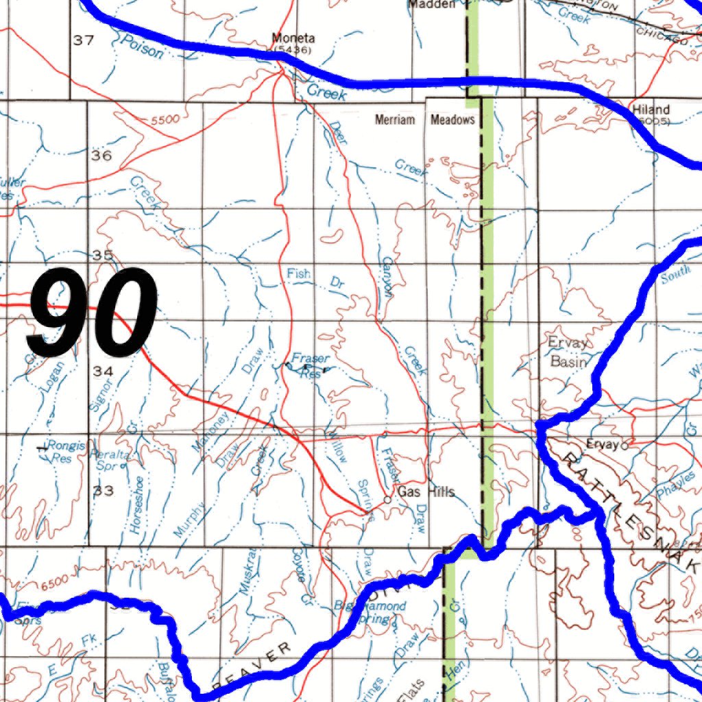 Wyoming Statewide Deer Concentration Map by HuntData LLC | Avenza Maps