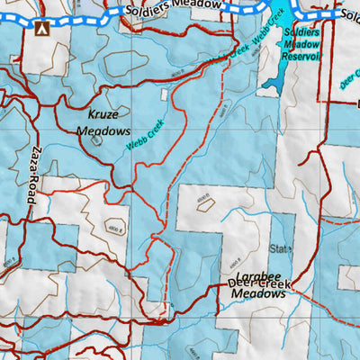 Idaho HuntData LLC Idaho General Unit 11 Land Ownership Map digital map
