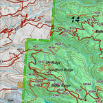 Idaho HuntData LLC Idaho General Unit 14 Land Ownership Map digital map