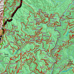 Idaho HuntData LLC Idaho General Unit 24 Land Ownership Map digital map