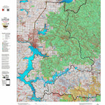Idaho HuntData LLC Idaho General Unit 3 Land Ownership Map digital map