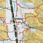 Idaho HuntData LLC Idaho General Unit 30 Land Ownership Map digital map