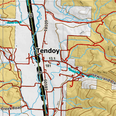 Idaho HuntData LLC Idaho General Unit 30 Land Ownership Map digital map