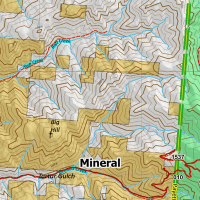 Idaho HuntData LLC Idaho General Unit 31 Land Ownership Map digital map