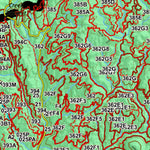 Idaho HuntData LLC Idaho General Unit 35 Land Ownership Map digital map