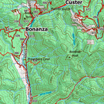 Idaho HuntData LLC Idaho General Unit 36A Land Ownership Map digital map