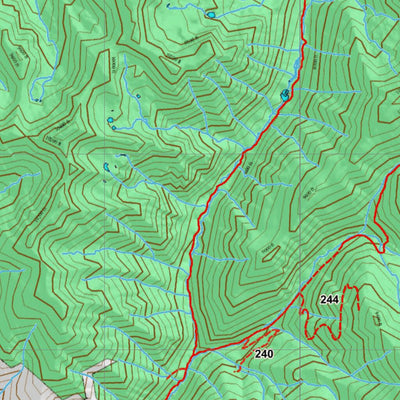 Idaho HuntData LLC Idaho General Unit 37 Land Ownership Map digital map