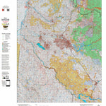 Idaho HuntData LLC Idaho General Unit 38 Land Ownership Map digital map