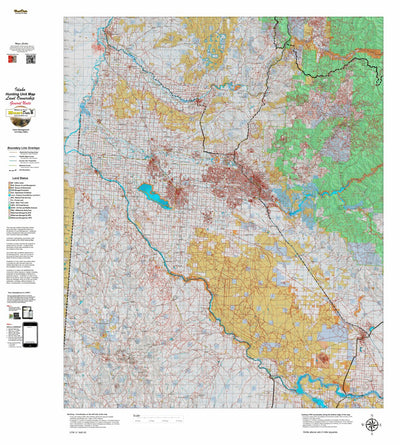 Idaho HuntData LLC Idaho General Unit 38 Land Ownership Map digital map