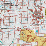 Idaho HuntData LLC Idaho General Unit 38 Land Ownership Map digital map