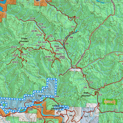 Idaho HuntData LLC Idaho General Unit 39 Land Ownership Map digital map