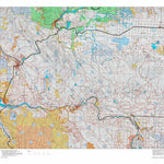 Idaho HuntData LLC Idaho General Unit 45 Land Ownership Map digital map