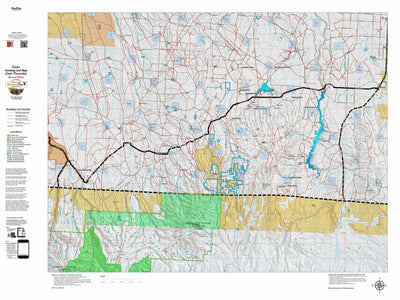 Idaho HuntData LLC Idaho General Unit 47 Land Ownership Map digital map