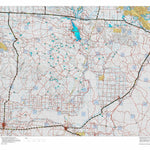Idaho HuntData LLC Idaho General Unit 52 Land Ownership Map digital map