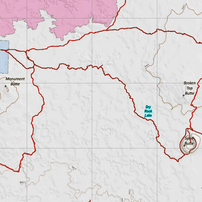 Idaho HuntData LLC Idaho General Unit 52A Land Ownership Map digital map