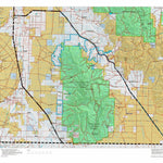 Idaho HuntData LLC Idaho General Unit 57 Land Ownership Map digital map