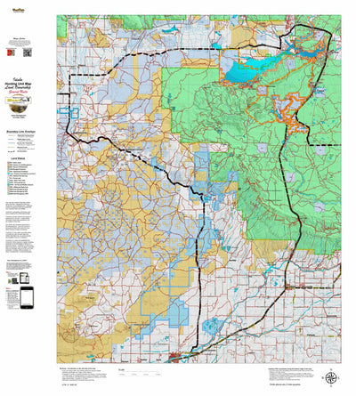 Idaho General Unit 60 Land Ownership Map by Idaho HuntData LLC | Avenza ...