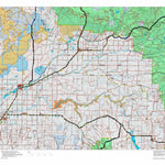 Idaho HuntData LLC Idaho General Unit 62 Land Ownership Map digital map