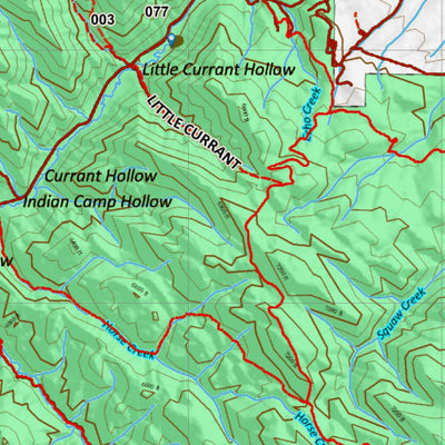 Idaho HuntData LLC Idaho General Unit 67 Land Ownership Map digital map