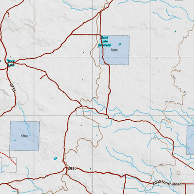 Idaho HuntData LLC Idaho General Unit 68 Land Ownership Map digital map