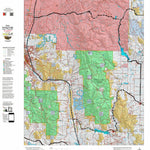 Idaho HuntData LLC Idaho General Unit 71 Land Ownership Map digital map