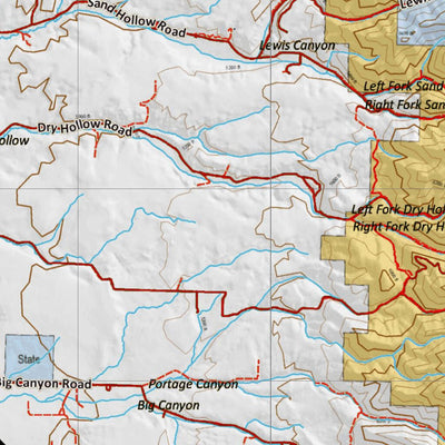 Idaho HuntData LLC Idaho General Unit 73A Land Ownership Map digital map