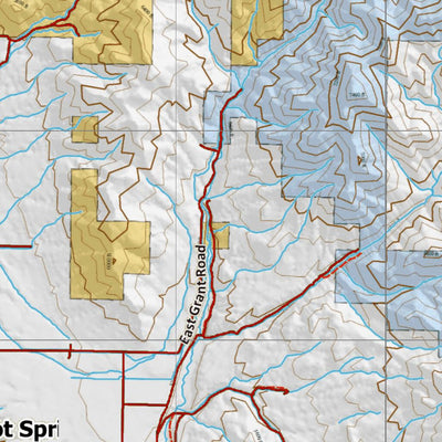 Idaho HuntData LLC Idaho General Unit 74 Land Ownership Map digital map