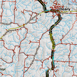 Idaho HuntData LLC Idaho General Unit 8A Land Ownership Map digital map