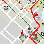 idgraphique Rawdon Pistes cyclables digital map