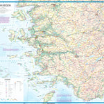ITMB Publishing Ltd. Aegean Region, Turkey 1:1,100,000 - ITMB digital map