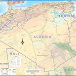 ITMB Publishing Ltd. Algeria & Tunisia - ITMB digital map