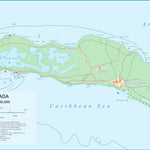 ITMB Publishing Ltd. Anegada, Virgin Islands - ITMB digital map