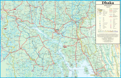 ITMB Publishing Ltd. Bangladesh, South East Asia - ITMB digital map