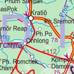 ITMB Publishing Ltd. Cambodia 1: 4,000,000 - ITMB digital map
