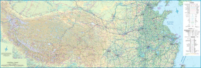 ITMB Publishing Ltd. China Central 1 : 3,800,000 - ITMB digital map