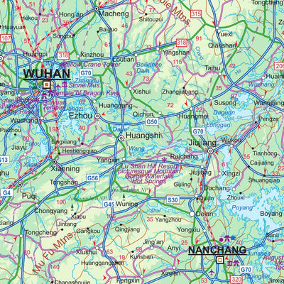 ITMB Publishing Ltd. China Central 1 : 3,800,000 - ITMB digital map