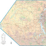 ITMB Publishing Ltd. Democratic Republic of the Congo 1:3,400,000 - ITMB digital map