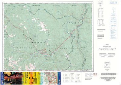 ITMB Publishing Ltd. Manning Park, British Colombia 1:50,000 - ITMB digital map