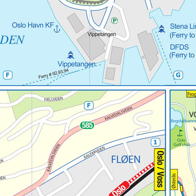 ITMB Publishing Ltd. Oslo 1:8,000 - ITMB digital map